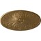 Ekena Millwork Madrid Ceiling Medallion, Hand-Painted Pale Gold, 24 3/4"W x 12 1/2"H x 1 3/4"P CM24X12MAPAS - alternate 1